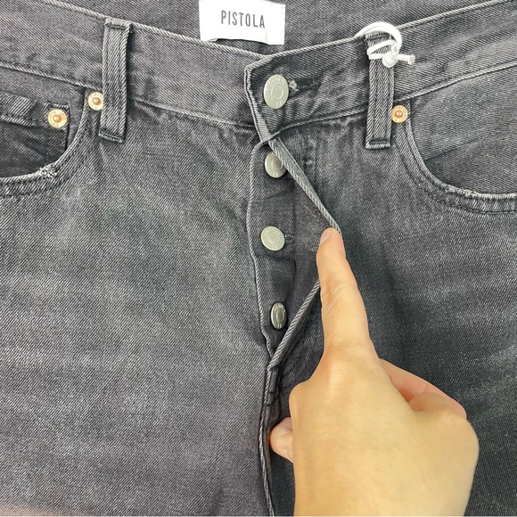 Pistola Black Straight Leg Jeans - Picture 7 of 13